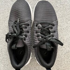 Puma Charcoal and Black SoftFoam Sneakers